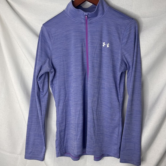 Under Armour Tops - Purple Under Armour Lightweight Quarter Zip Fleece Pullover Gorpcore Large